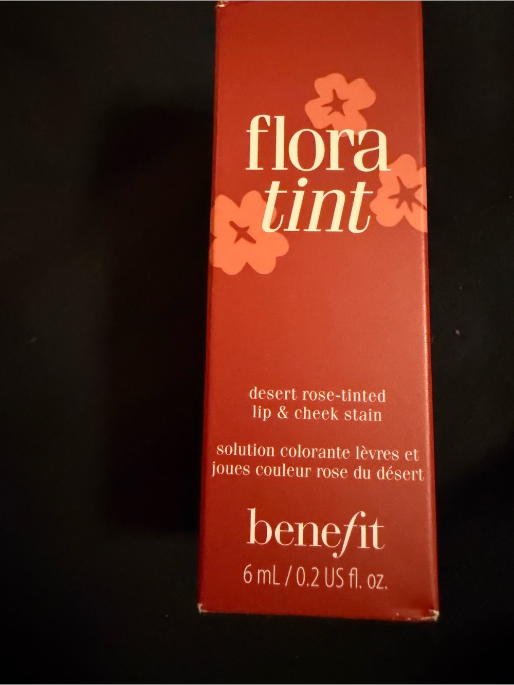 Benefit Flora Tint Lip & Cheek Stain - Desert Rose (Rose)